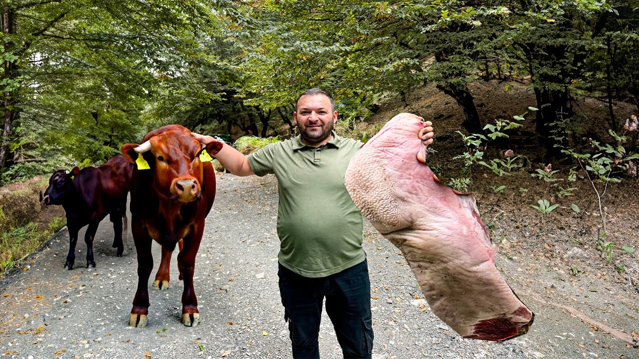 Cooking Beef Tongue in the Wilderness - Unique Outdoor Experience