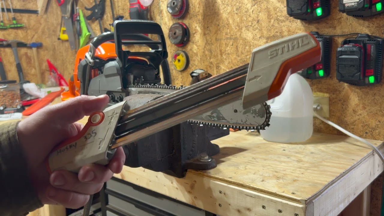 Husqvarna 550XP Cleaning