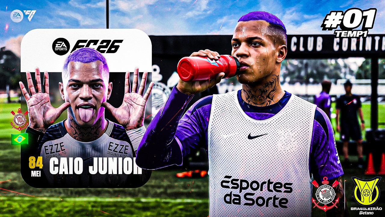 nosso IN&Iacute;CIO no CORINTHIANS 🦅🔥 | Modo Carreira Jogador EA FC 26 | EP 01