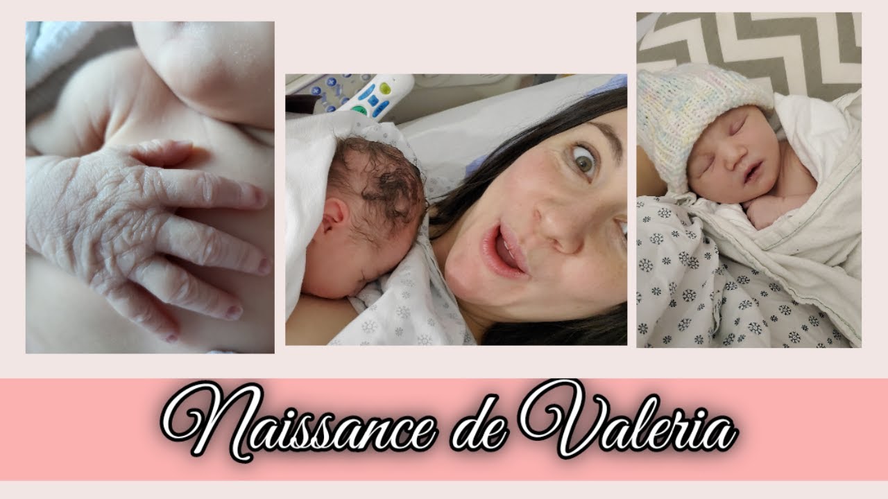 VLOG DE NAISSANCE - accouchement rapide et naturel
