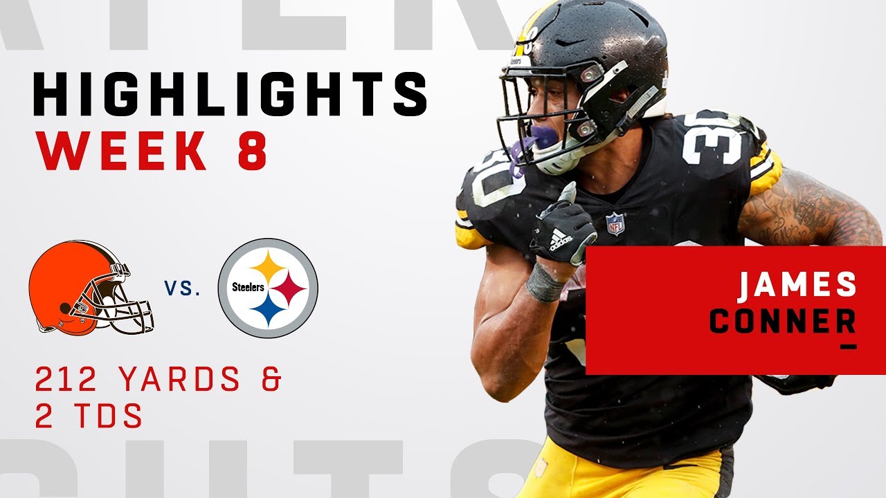 James Conner ALMOST Out Gains the Cleveland Browns!