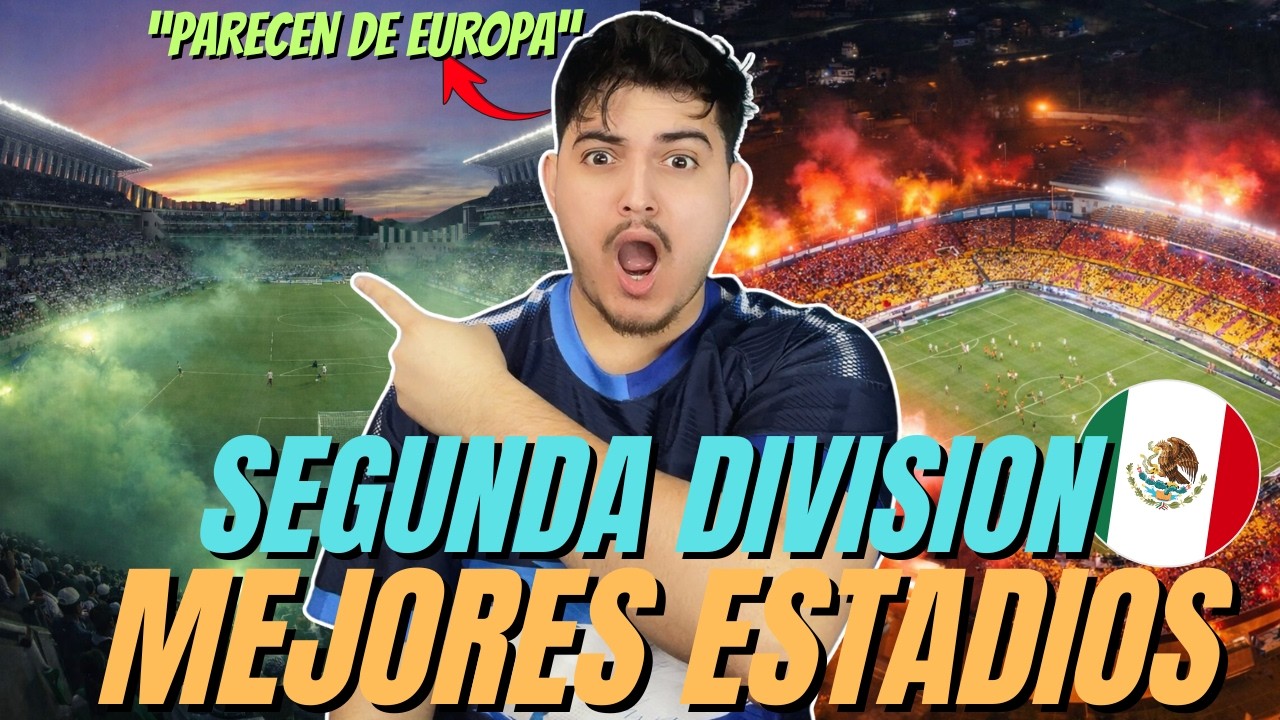 😱HONDUREÑO REACCIONA a los MEJORES ESTADIOS de SEGUNDA DIVSION de MEXICO