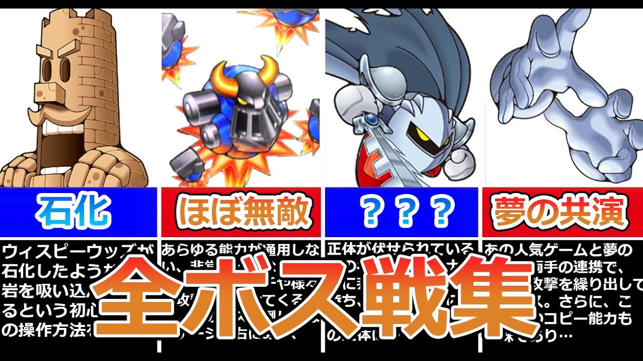 【鏡の大迷宮】星のカービィ 鏡の大迷宮 全ボス戦集【GBA/Switch】