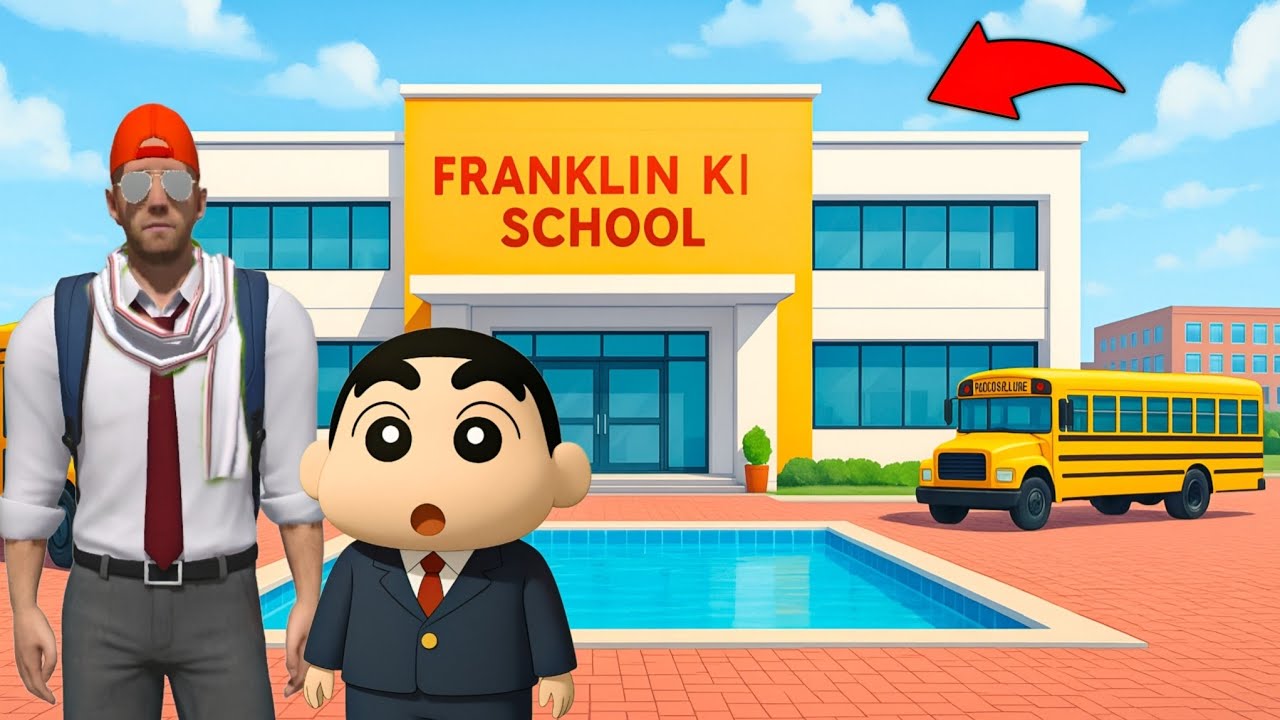 Franklin’s House Upgraded Into School 😱 In Indian Theft Auto Simulator