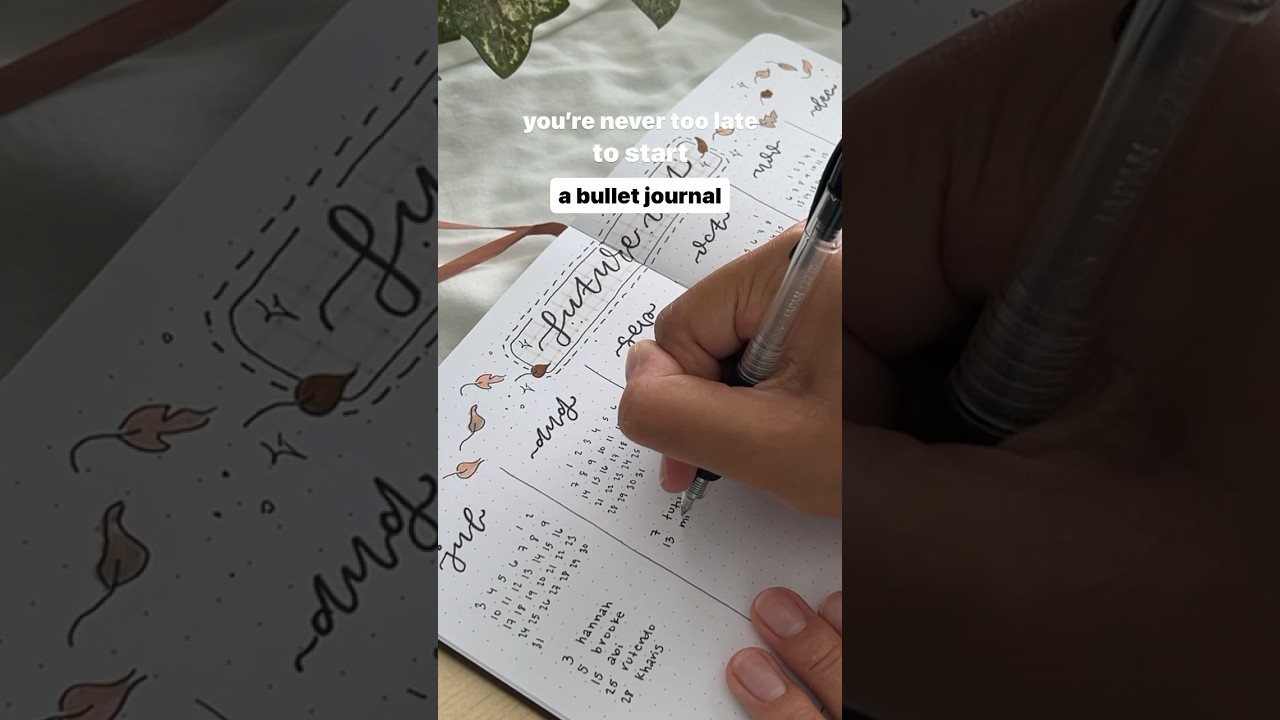 Если вы хотите начать вести ежедневник в стиле Bullet Journal, ПОСМОТРИТЕ ЭТО ВИДЕО 😙 (полный уро...