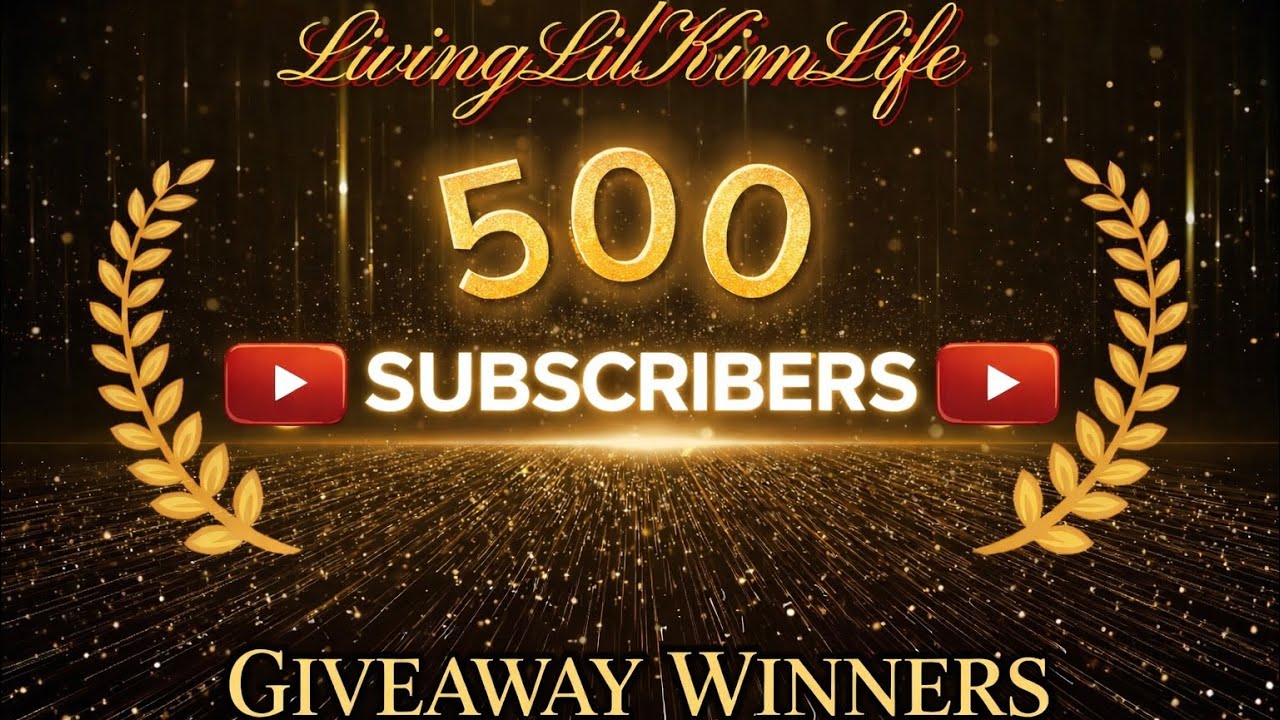 От всего сердца… СПАСИБО за 500 подписчиков 💜 Победители розыгрыша 🥳