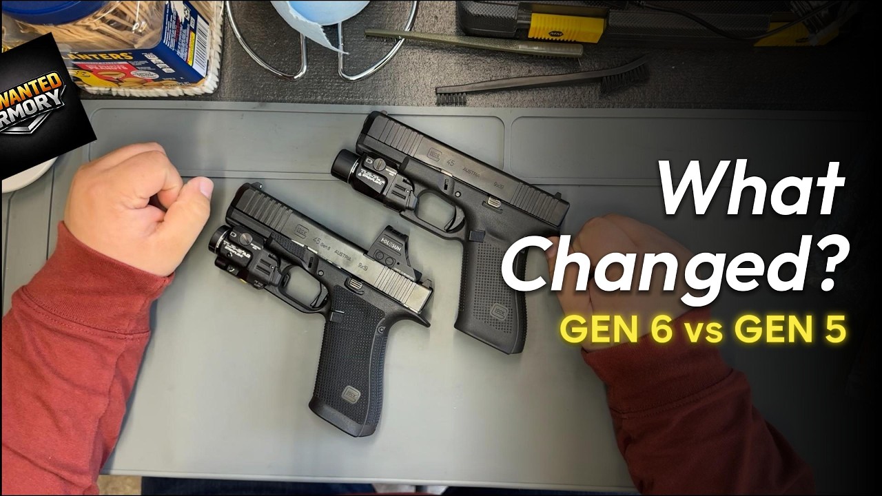 Glock 45 Gen 6 VS Gen 5 | What's Actually Different?