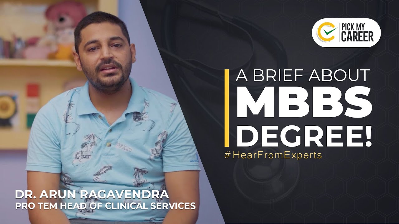 A brief about MBBS degree! | Tamil | PickMyCareer