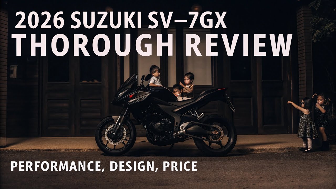 2026年モデル スズキSV-7GX徹底レビュー｜デザイン・性能・安全性を徹底解説！