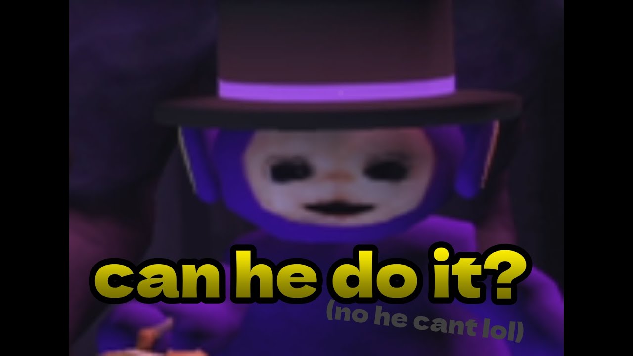 can this tubby survive the evil tubbies???!?!?!?