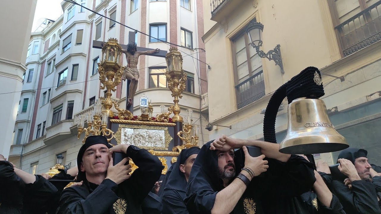 Cristo de la Clemencia (Mutilado) - Curva C/F.S. Cuesta y Alarcón - Sábado de Pasión Málaga 2023