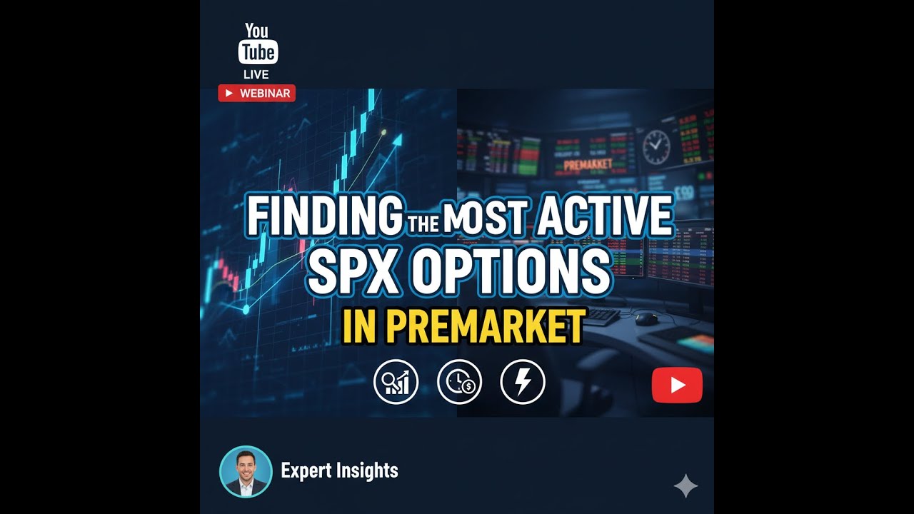 Finding the Most Active SPX Options in Premarket Single Leg & Multi Leg