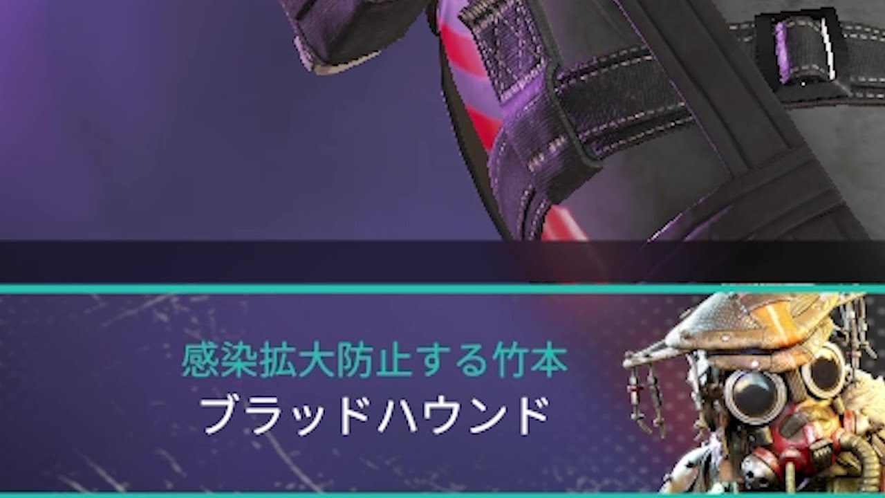 感染拡大防止に取り組む竹本 - Apex Legends【KUN】