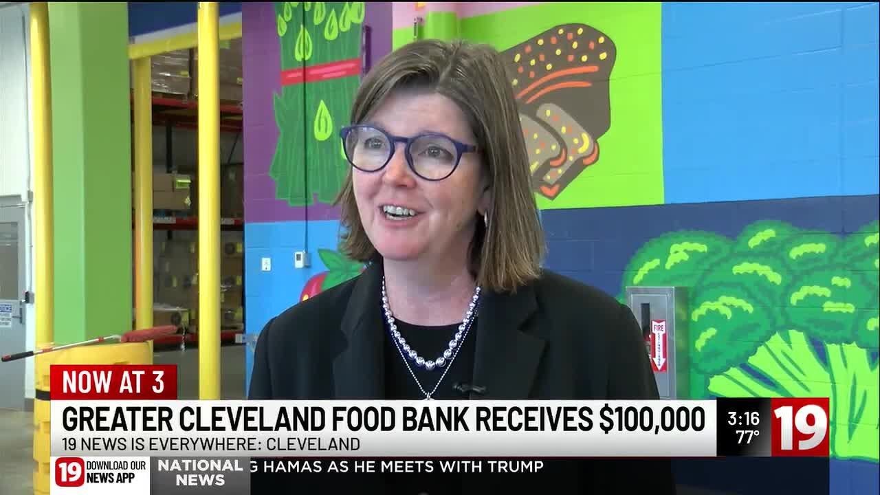 Greater Cleveland Food Bank receives $100K donation