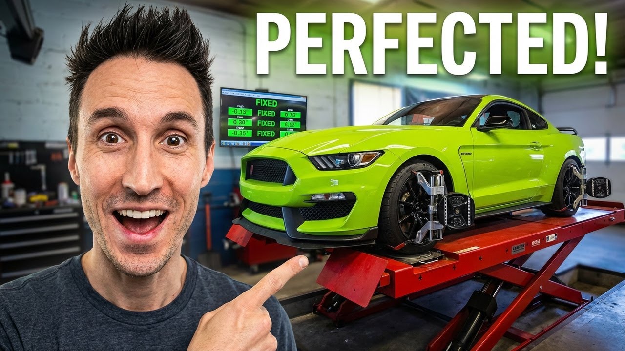 Shelby GT350 Mustang Alignment FIX! Ford Messed Up BADLY!