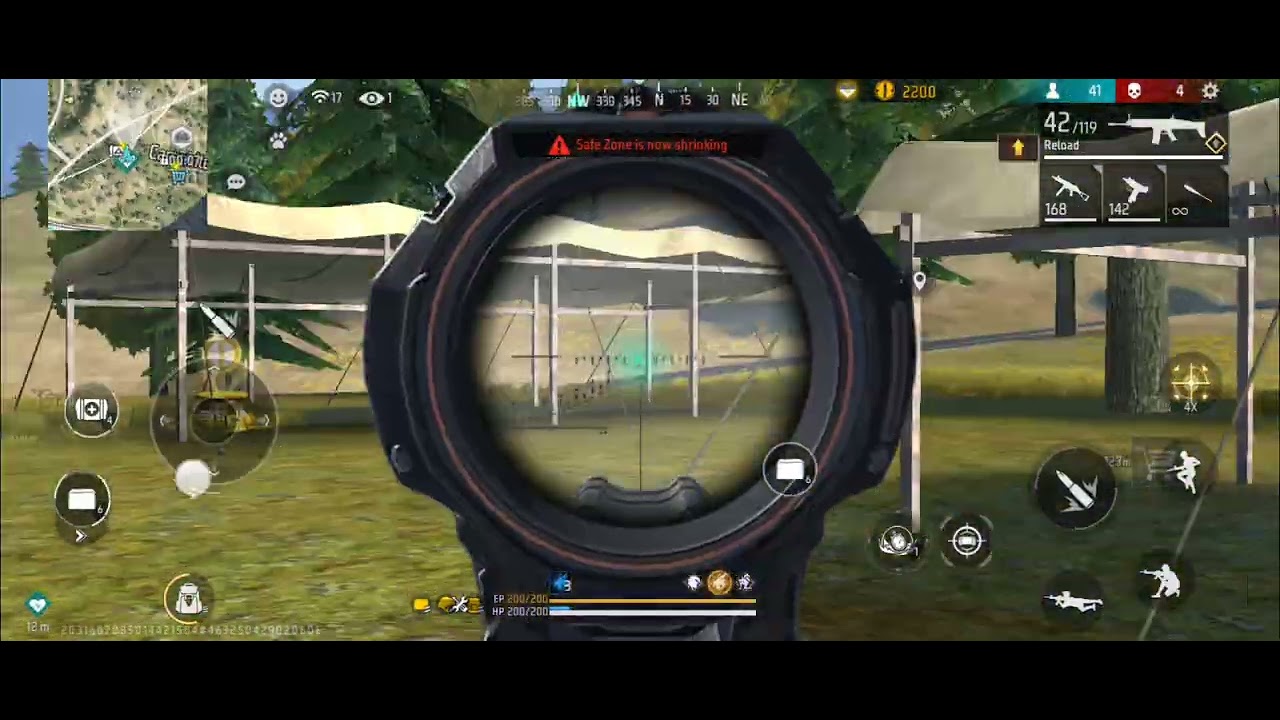 Free Fire Battle Royal Solo Vs All 🔥 ♥️ #freefire #viral #viralvideo #freefireindia 