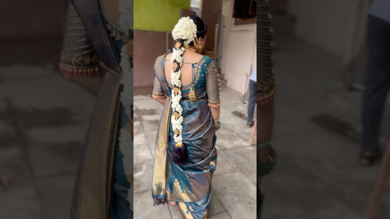Seemandham Makeover🤩#babyshowermakeup #babyshowerhairstyle #babyshower #valaikappu #seemandham