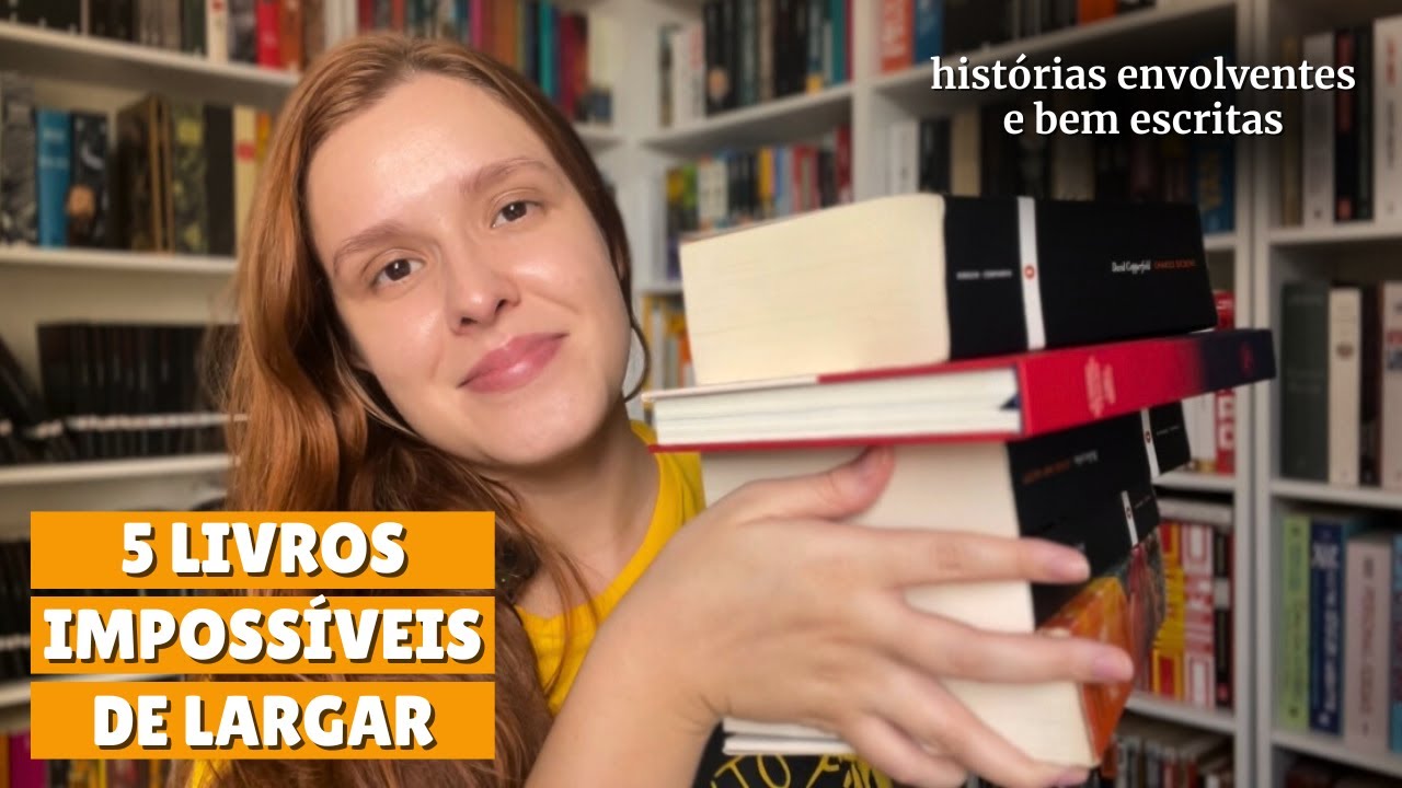 Você não vai conseguir parar de ler esses 5 livros