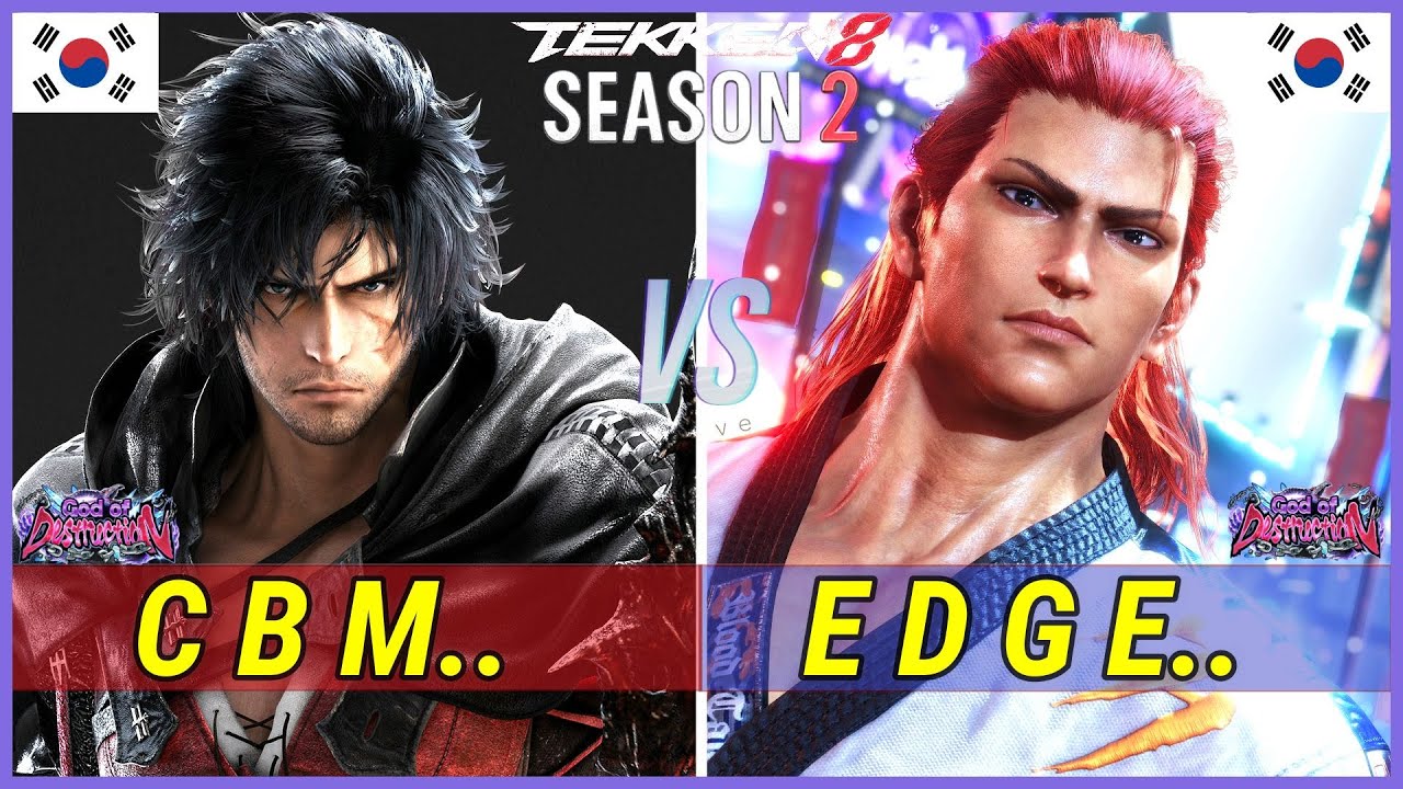 Tekken 8 Season 2 | CBM (Clive) vs EDGE (Hwoarang) Ranked Matches