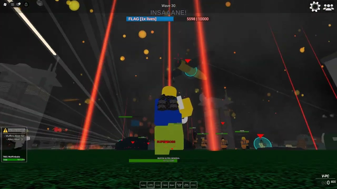 Roblox Muffin Kombat 2 Overhaul Behemoth/Muffin Ultra General Part 2