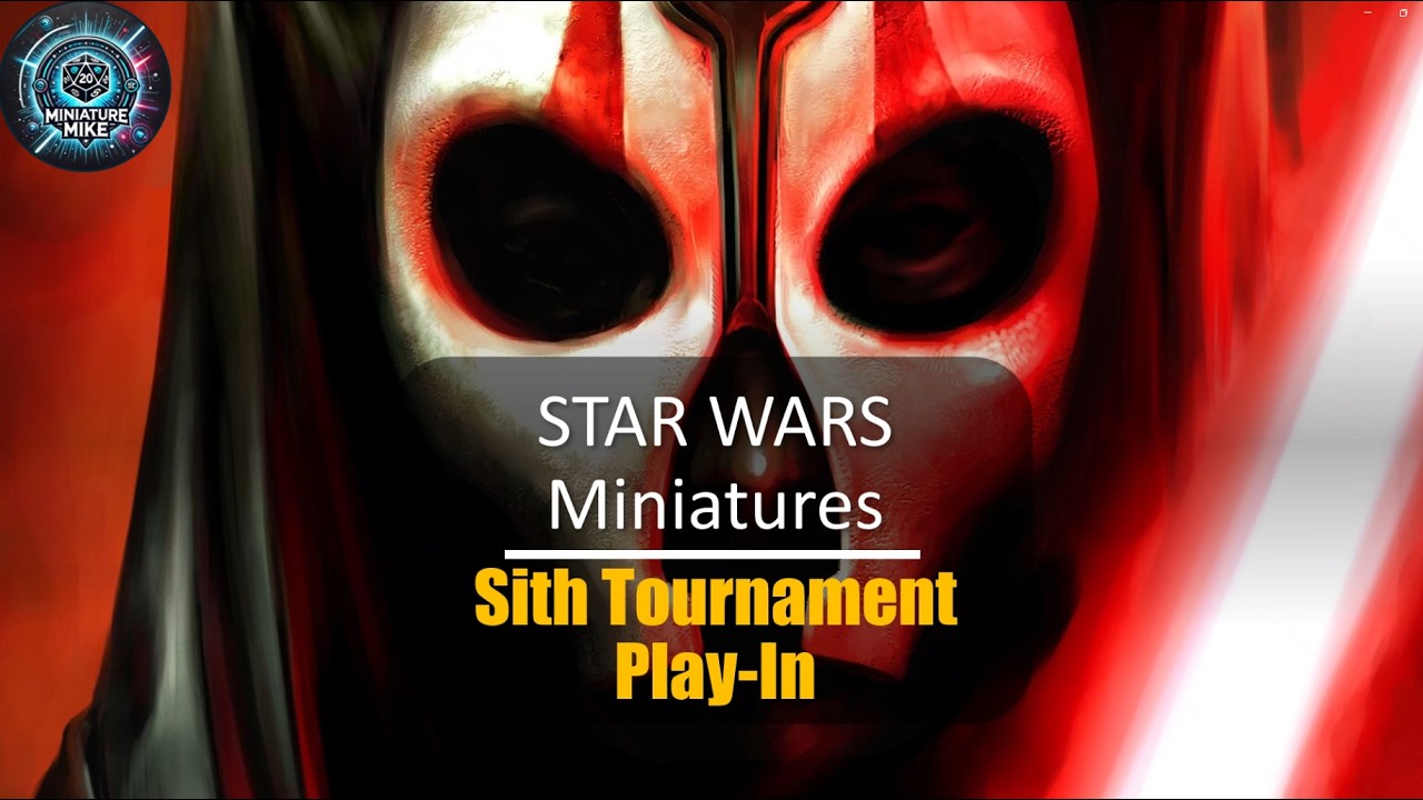Star Wars Miniatures Duels: Sith Lords Tournament Play-In