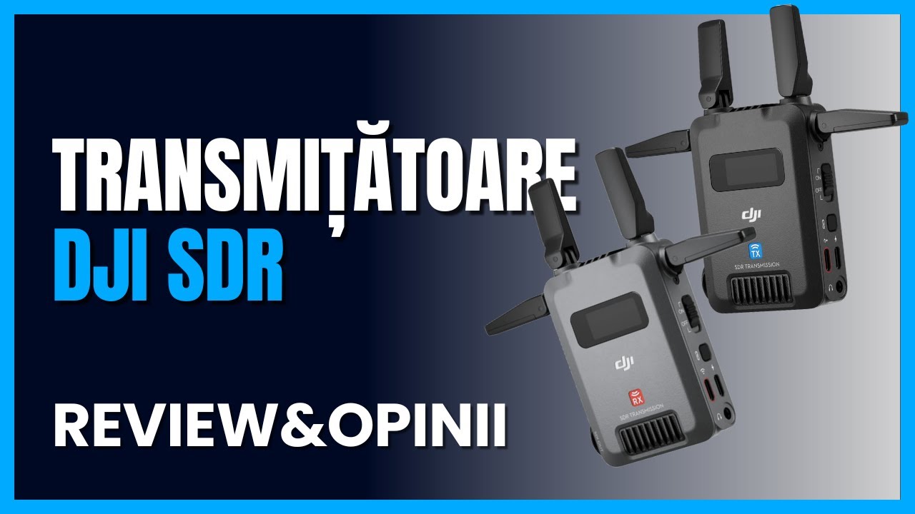 DJI SDR TRANSMISSION - Review, Păreri, Sfaturi