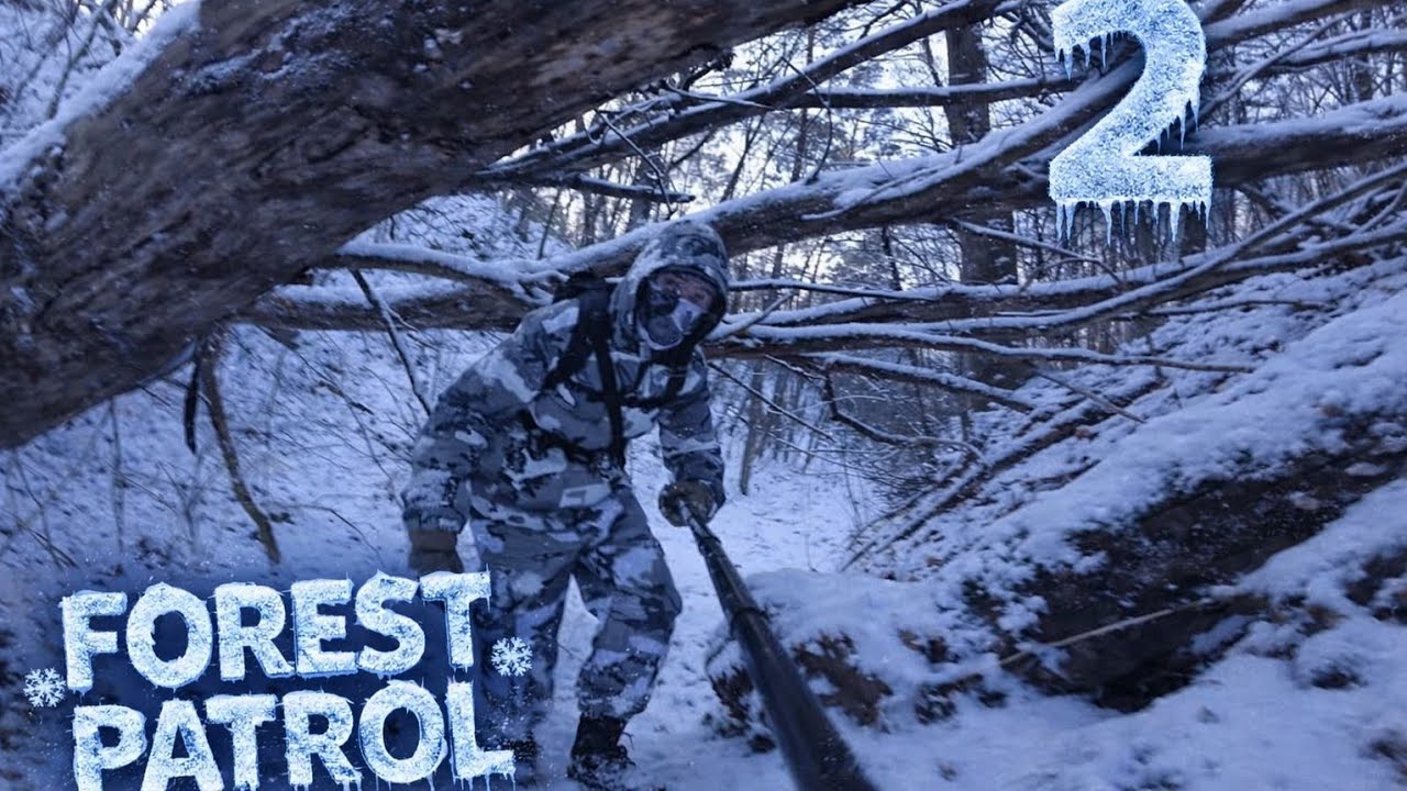 (2) Forest Patrol Winter - Leśny Patrol Zima Lasy w okolicy Chełmna