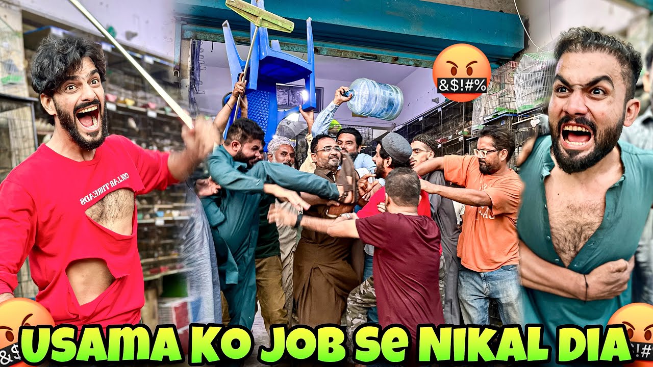 USAMA KO CHANNEL SE NIKAAL DIA🤬 | PHADDA HOGAYA | MISHKAT KHAN