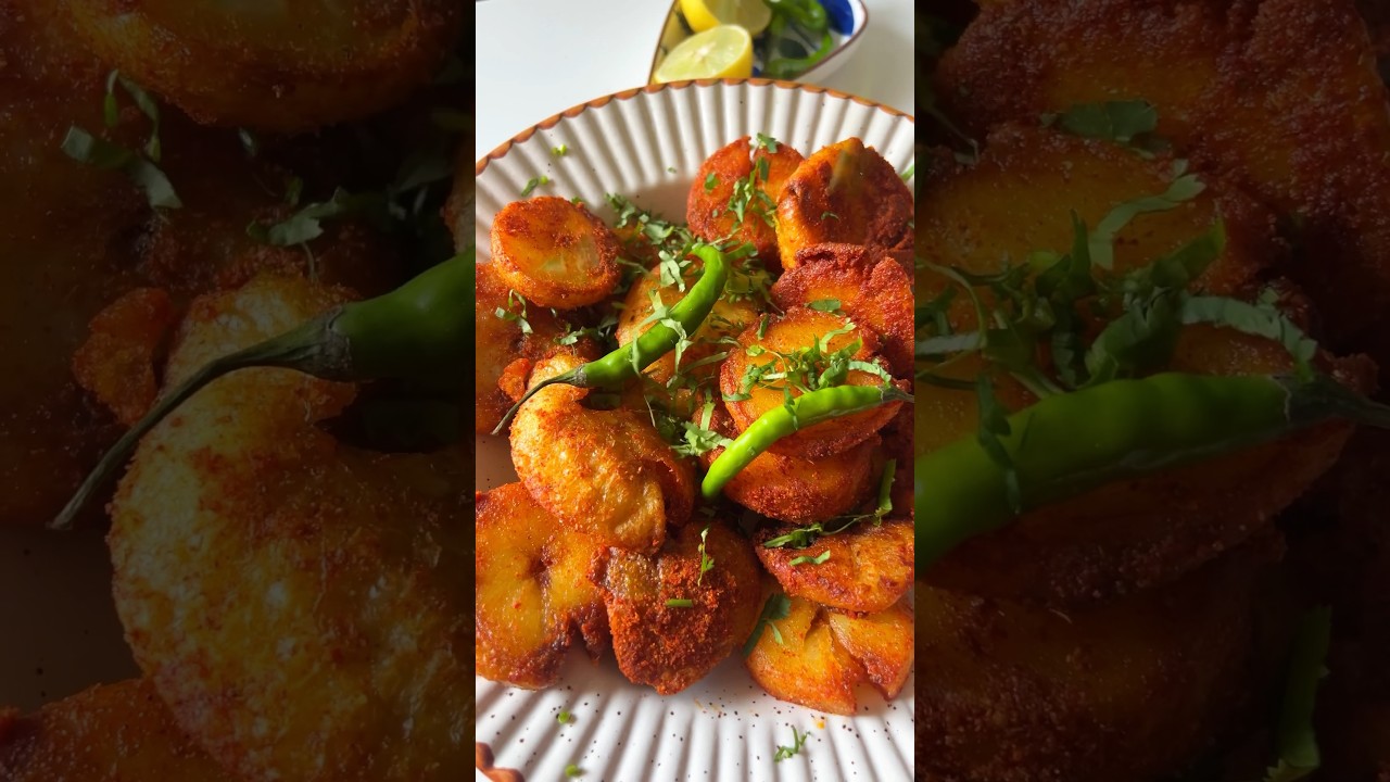 Sindhi&rsquo;s Aloo Tuk😍 #alootuk #potatosnacks #aloosnacks #quickrecipe #ytshorts