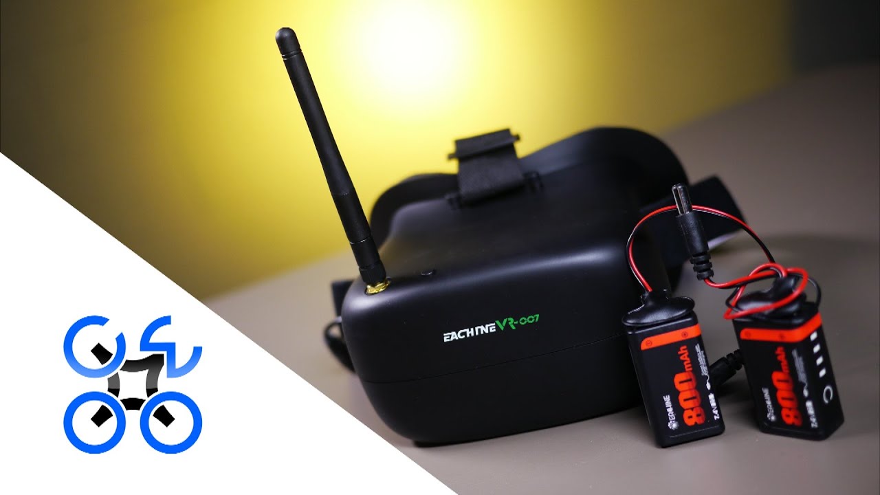$65 FPV Goggles! Eachine VR-007 Unboxing
