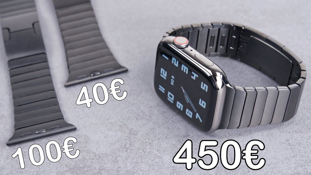 Apple's 450€ Gliederarmband für die Apple Watch | Review + günstigere Alternativen (40€ & 100€)