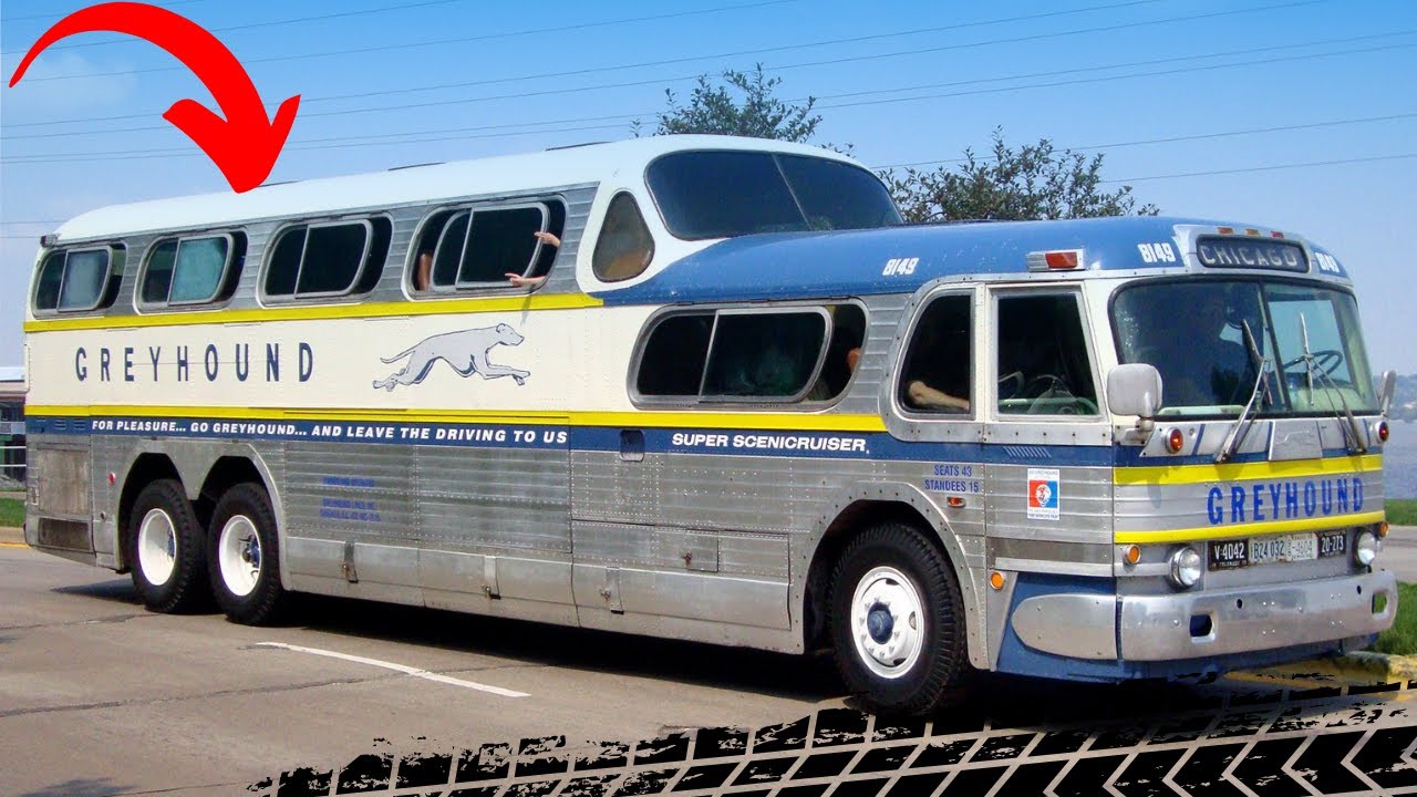 Самый известный автобус в мире — GM Greyhound Scenicruiser 4501.