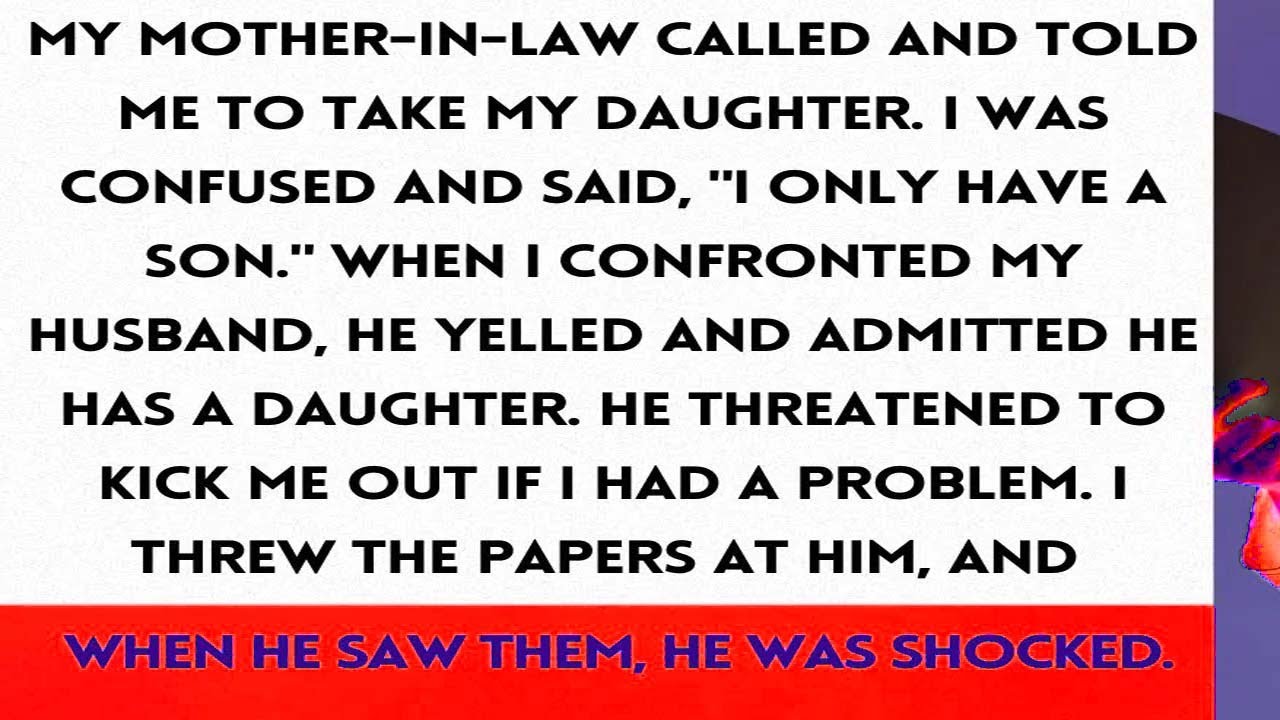 My Husband's Secret Daughter and His Shocking Reaction...
