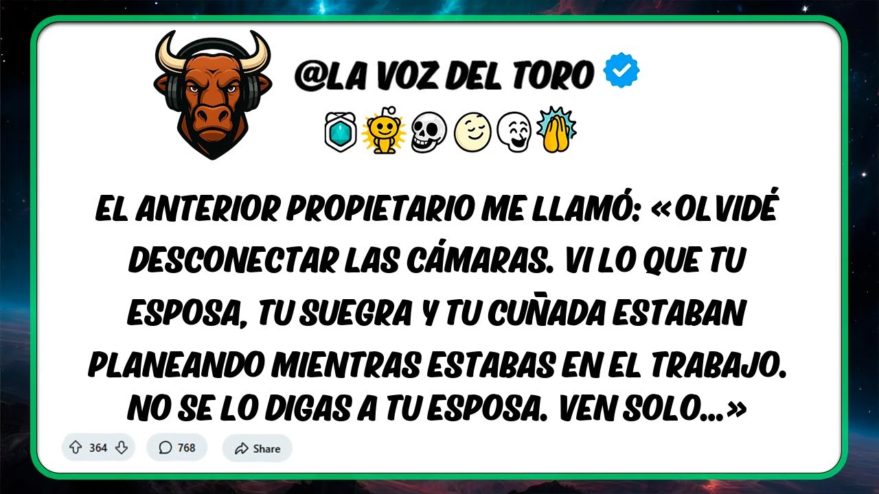 El anterior propietario llamó: «Olvidé desconectar el CCTV… Vi lo que tu esposa