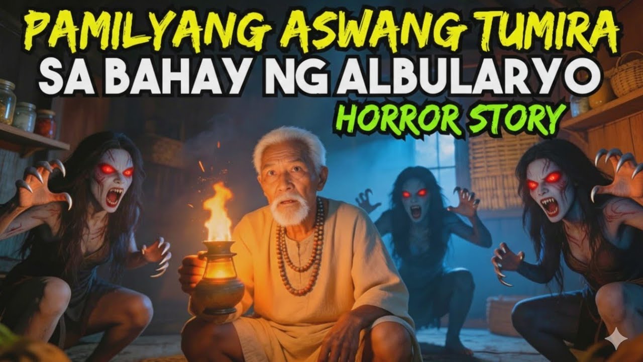 ALBULARYO PINATIRA ANG MAG ANAK NA ASWANG. MAY SUMUGOD NA IBANG NILALANG