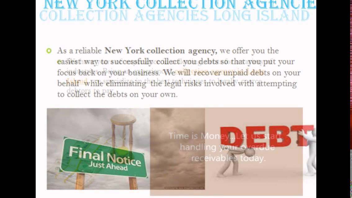 Debt Collection and Medical Collection Agency NYC