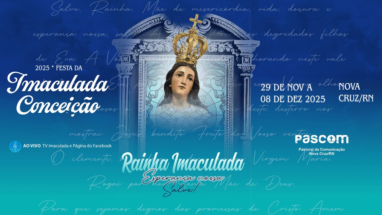 Abertura da Festa da Imaculada Conceição -  29/11/2025