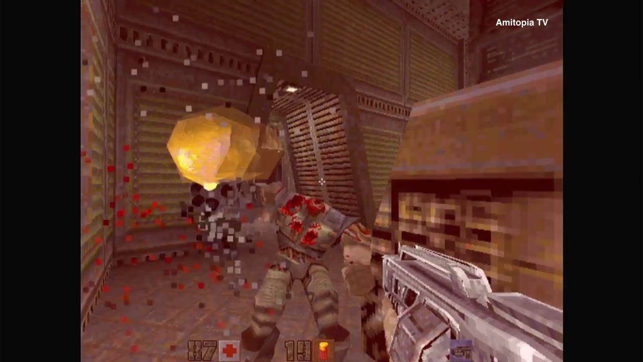 Quake 2 on Amiga 2000