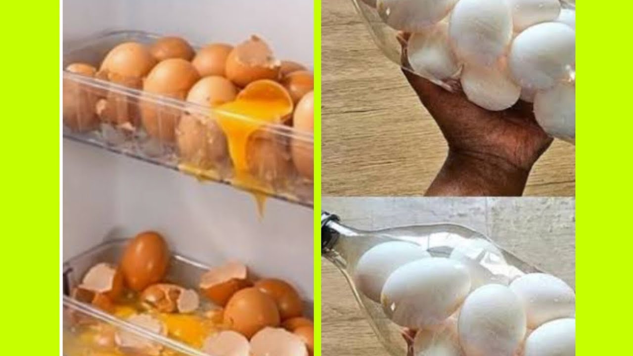 COMO COLOCAR OS OVOS NA GARRAFA PET...EVITA QUEBRAR 