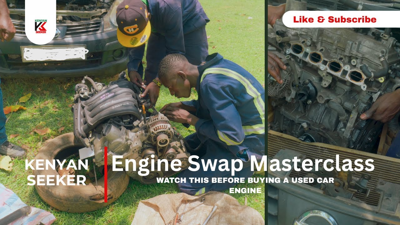 Expert Mechanics Show You How To Repair Car Engines Easily | Nissan AD engine replacement