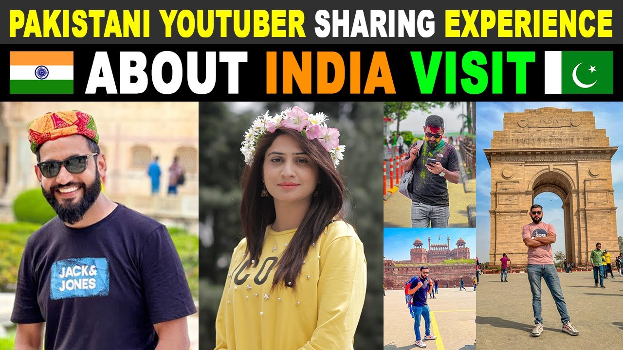 PAKISTANI YOUTUBER SHARING EXPERIENCE ABOUT INDIA'S VISIT | MY FIRST VISIT TO INDIA 🇮🇳 | SANA AMJAD