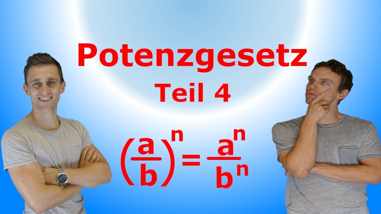 Potenzgesetz - Teil 4, mit Aufgaben+Lösung | LehrerBros