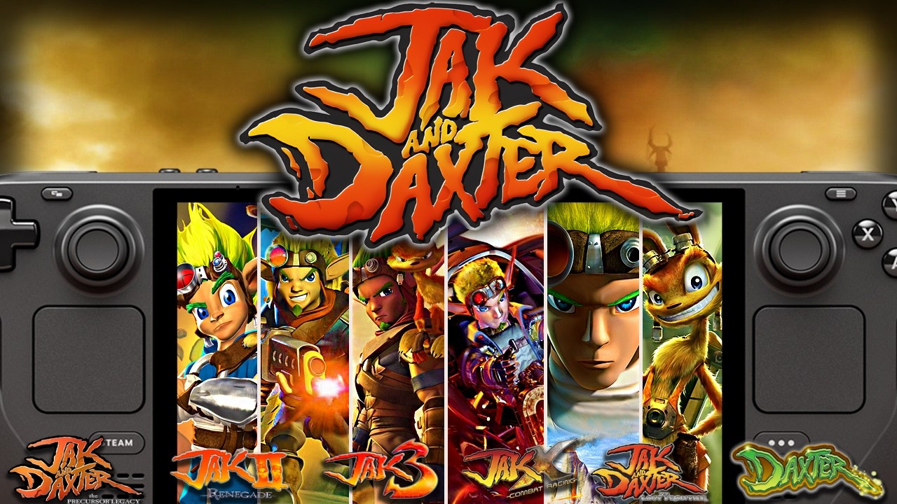 ALL Jak & Daxter Games Tested On Steam Deck: FULL Franchise Collection Performance Showcase