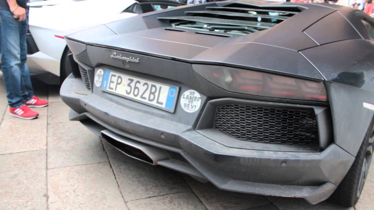 Aventador Team Salamone Start-Up and REV!