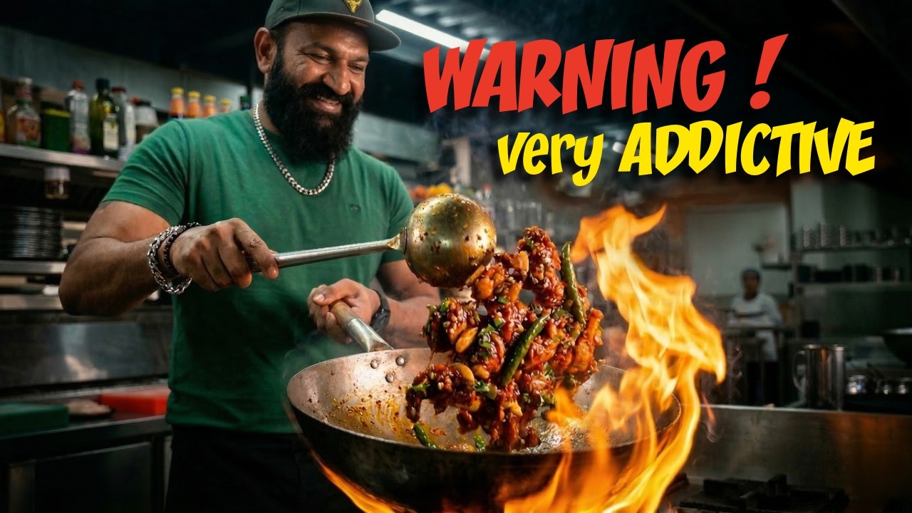 Bigg Boss Kitchen Recipe! Desi Garlic Chicken Fry 😋