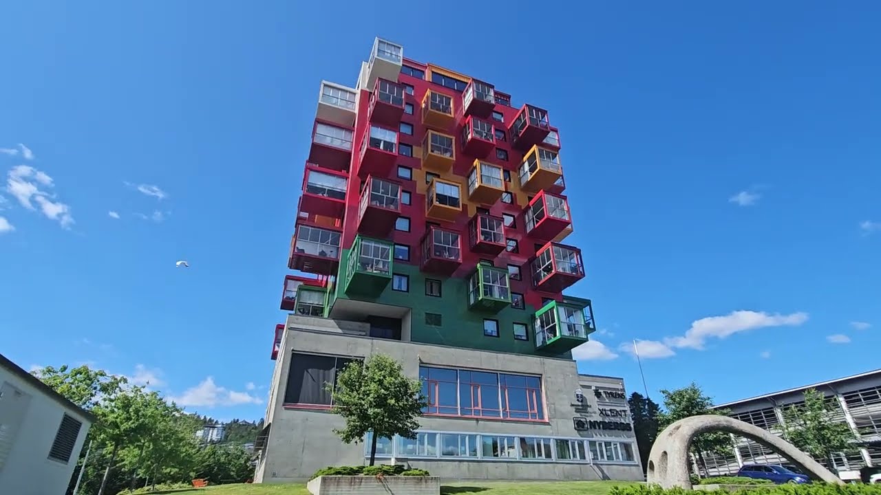 WalkingTour Swedish 🇸🇪 small town : Örnsköldsvik (#700)