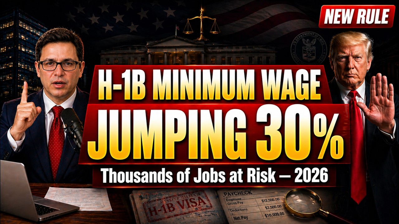 NEW DOL Rule  H‑1B Wages Rising 33% &mdash; $14,000 More Per Worker   Full Breakdown
