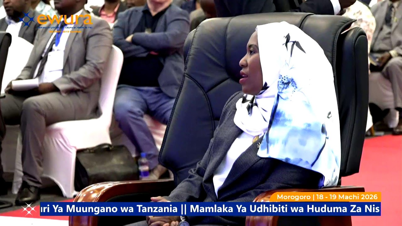 LIVE: UZINDUZI WA TAARIFA YA UTENDAJI WA MAMLAKA ZA MAJI SAFI NA USAFI WA MZINGIRA 2024/25