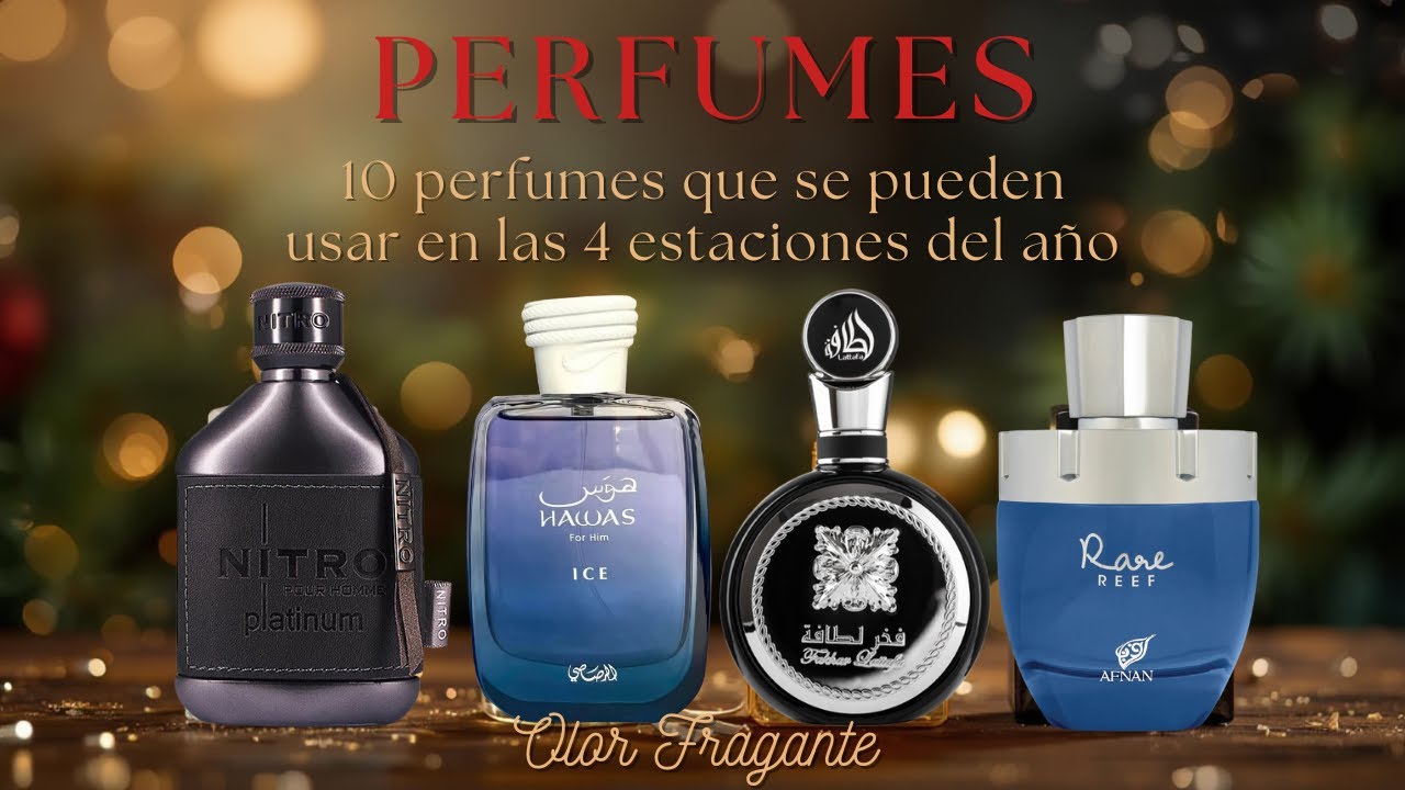 10 perfumes para las 4 estaciones del año