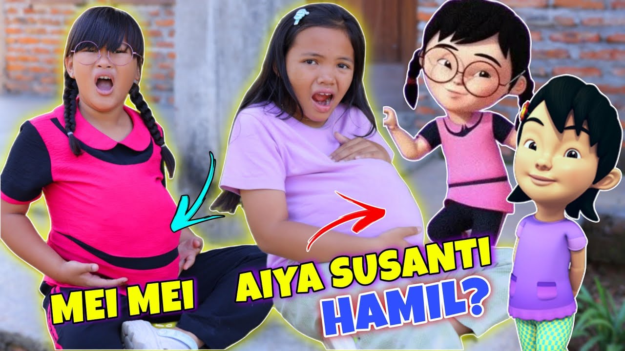GAWAT PERUT AIYA SUSANTI DAN MEI MEI BESAR LAGI HAMIL | CHIKAKU CHANNEL
